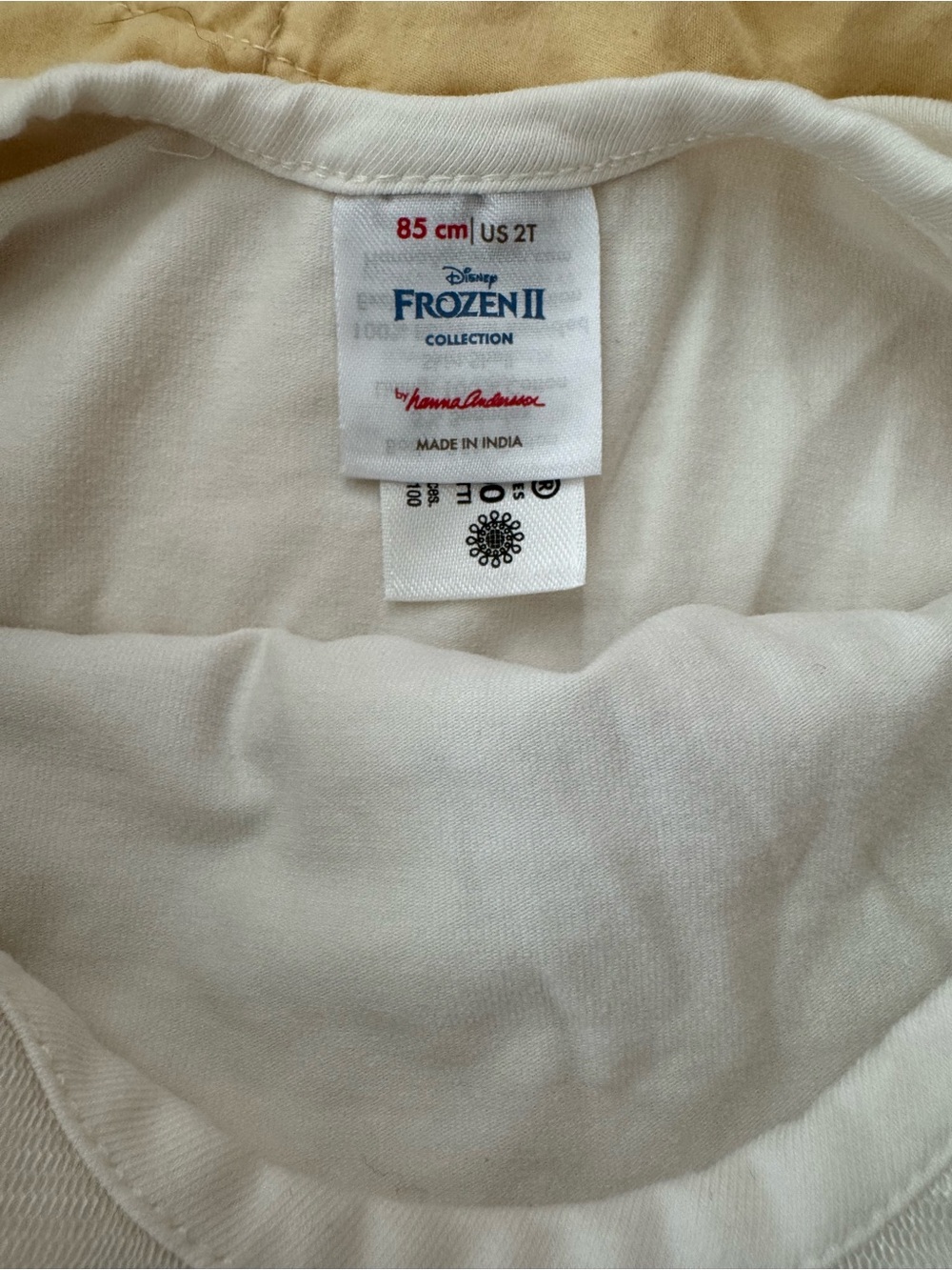 Hanna Andersson Frozen II dress size 2 - Picture 3 of 3